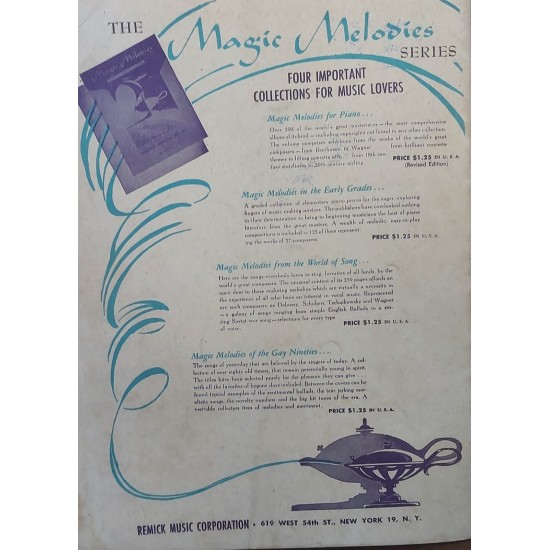 Partitura Musical George Gershwin Song Album, Edição de 1938