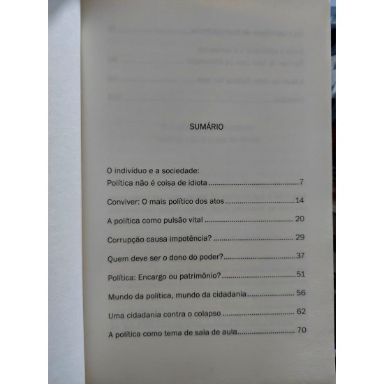 Política, Para Não Ser Idiota, Mário Sérgio Cortella, Renato Janine Ribeiro