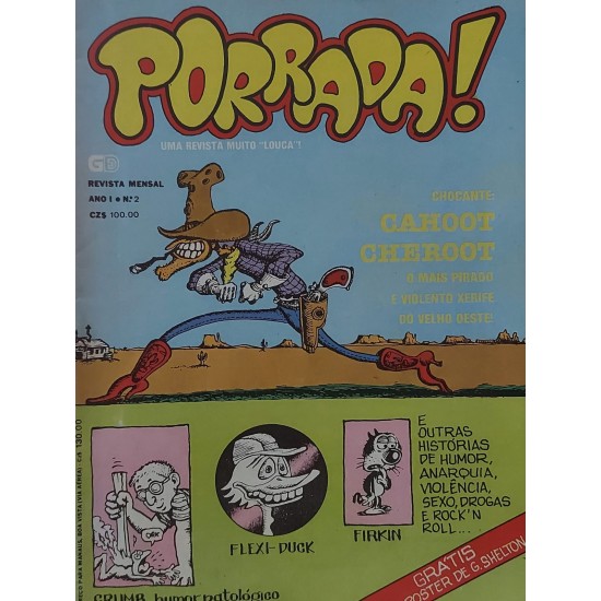 Porrada, Uma Revista Muito Louca, Ano 1, Numero 2