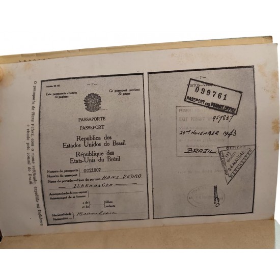 Só Meu Sangue é Alemão. Confissões de Hans Peters, Marinheiro de Hitler, David Nasser, Edição 1944