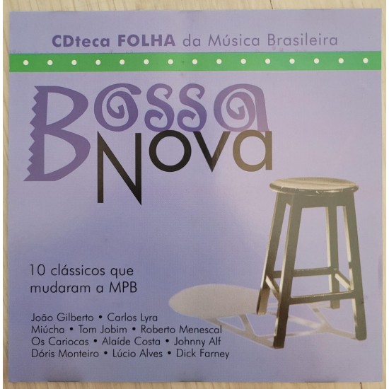 Cd CDteca Folha da Música Brasileira, Bossa Nova